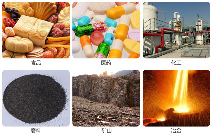 實(shí)驗(yàn)篩用于食品，磨料，醫(yī)藥，化工，冶金等行業(yè)的試驗(yàn)中。